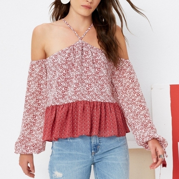 Tularosa Syrah Blouse In Dusted Berry - Picture 1 of 7
